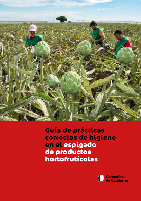 Guía de prácticas correctas de higiene en el espigado de productos hortofrutícolas