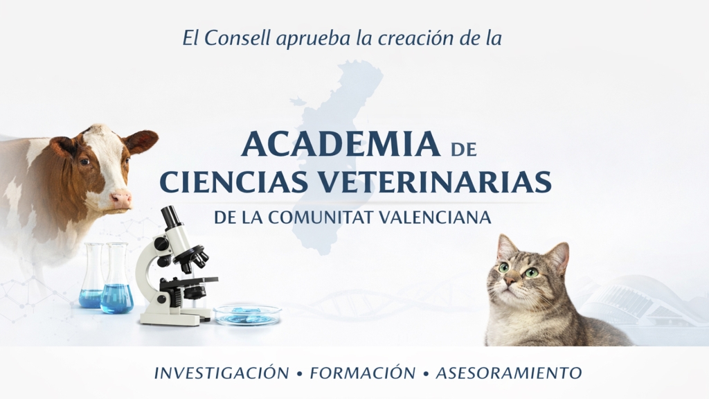 Nace la Academia de Ciencias Veterinarias de la Comunitat Valenciana por decreto del Consell